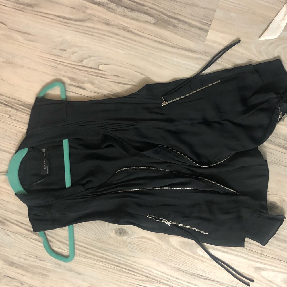Zara zippered vest